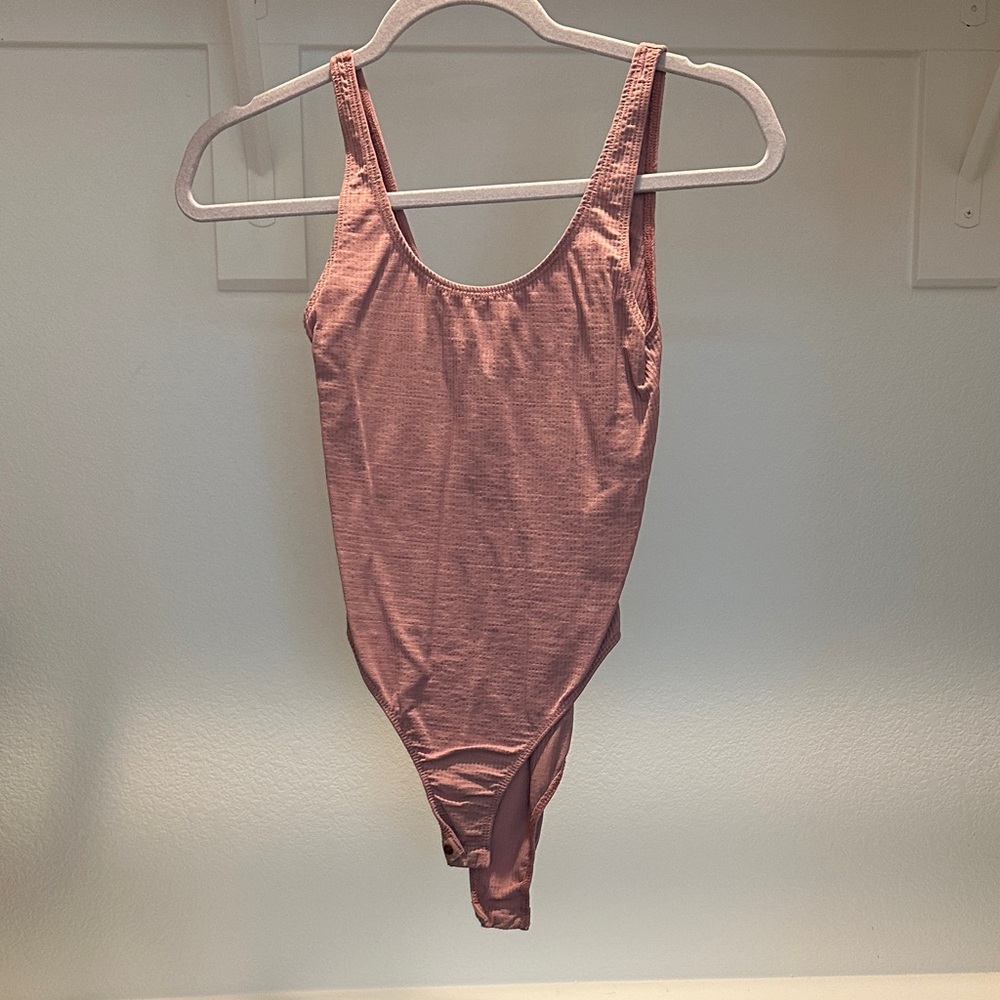 Topshop Pink Bodysuit
